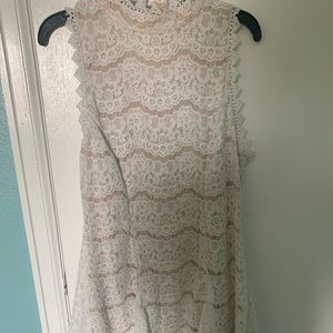 White Lace Dress